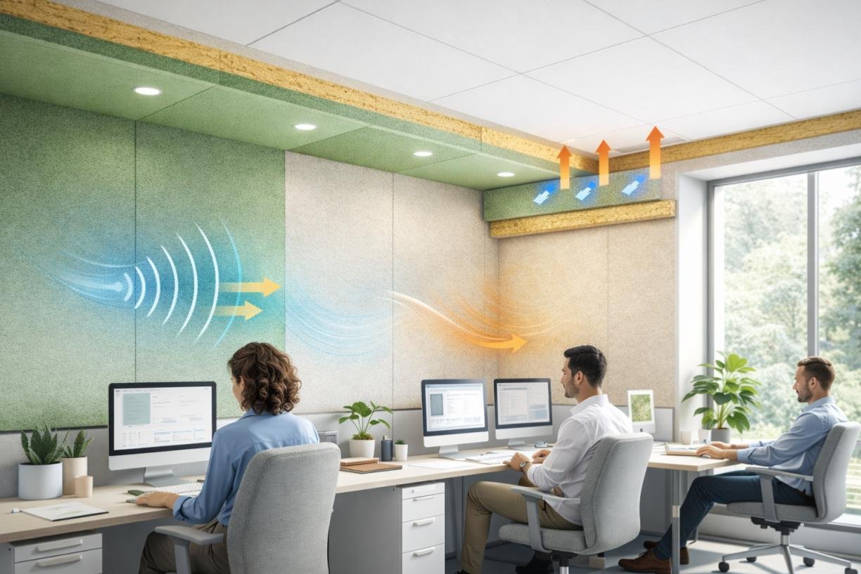 Acoustics and thermal insulation