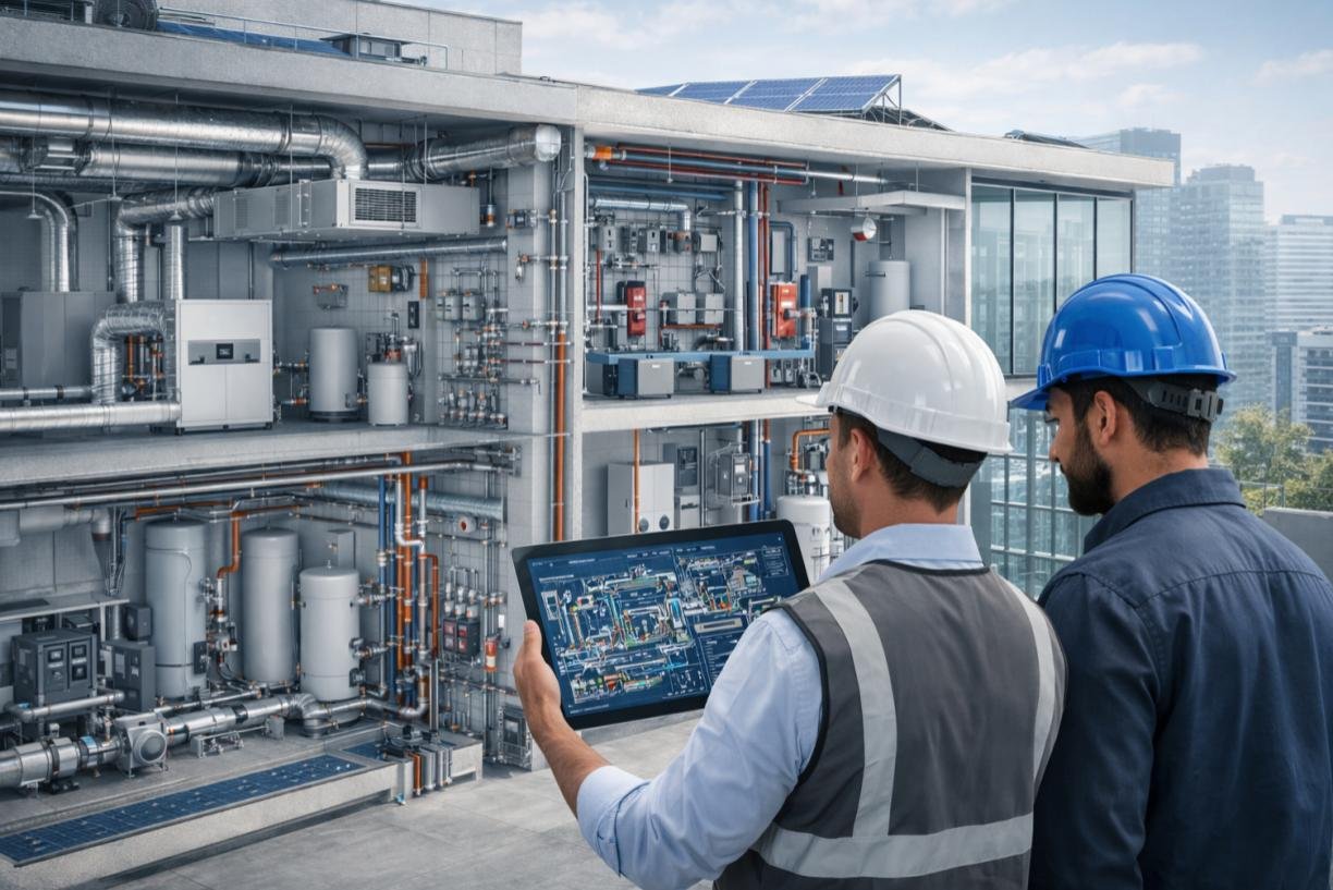 engineers inspecting hvac systems 2